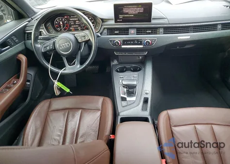 2017 Audi A4 Premium Plus z USA, uszkodzony, nr VIN WAUENAF41HN024973